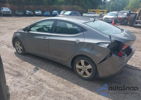 2013 Hyundai Elantra Gls from USA, damaged, VIN 5NPDH4AE9DH336959